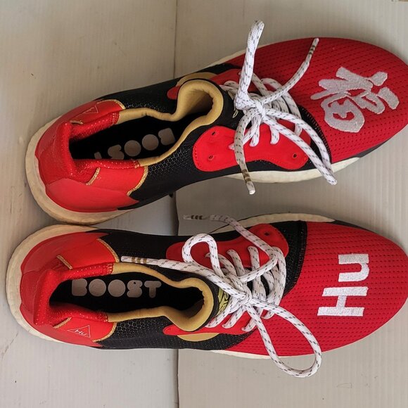 (Used Once) Adidas Pharrell Solar HU Glide ST Chinese New Year Men's size 9.5 - Picture 7 of 10